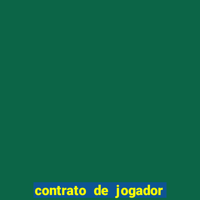 contrato de jogador de futebol word